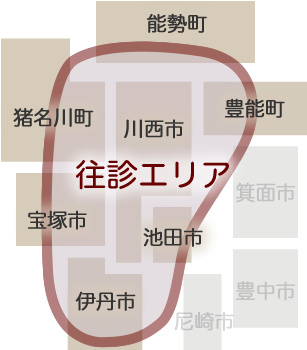 訪問エリア地図